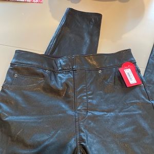 NWT spanx leather like skinny